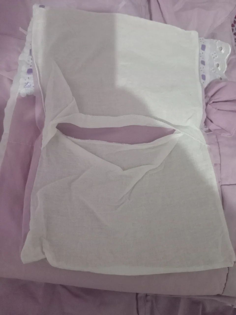 Kit berço roxo claro - Foto 3