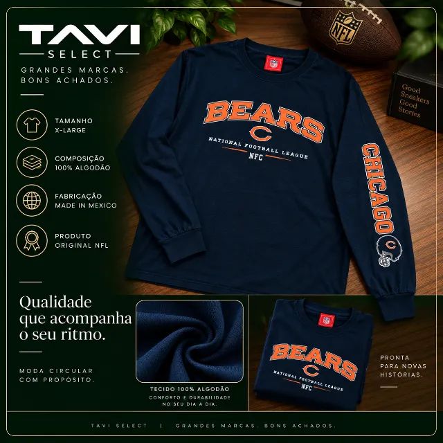 Camiseta Chicago Bears - NFL - Foto 3