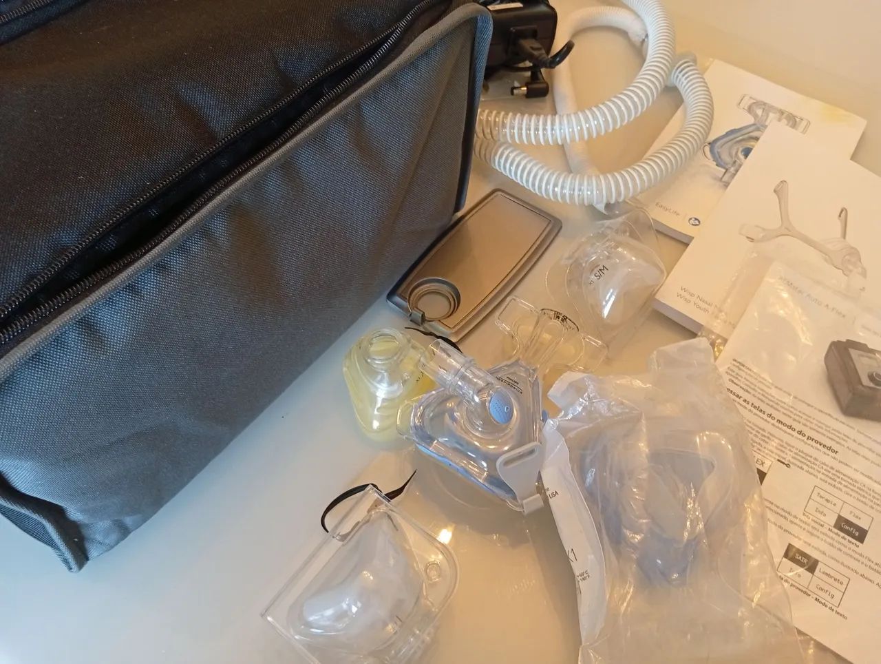 CPAP completo com acessórios  - Foto 5