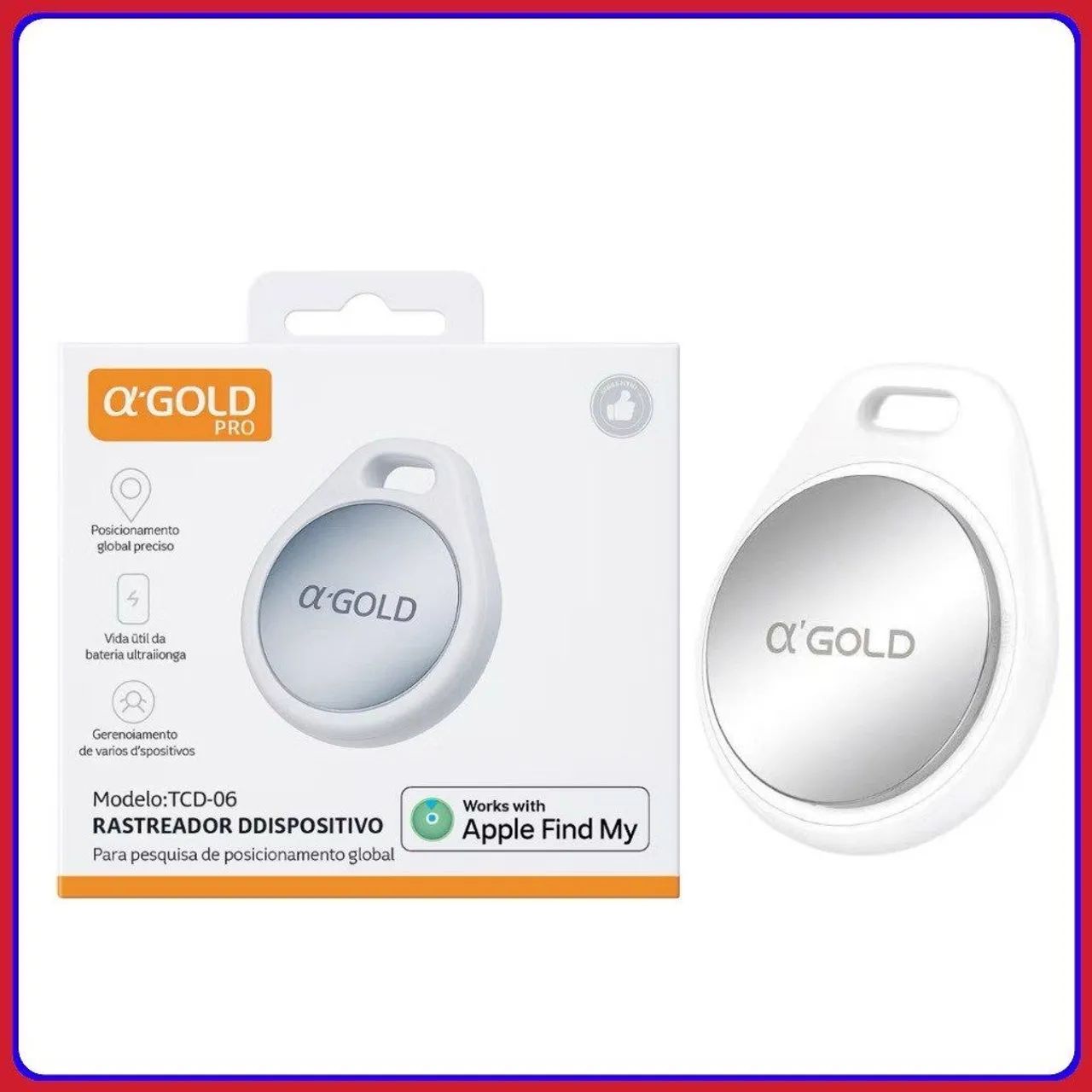 Smart tag rastreador GPS localizador 