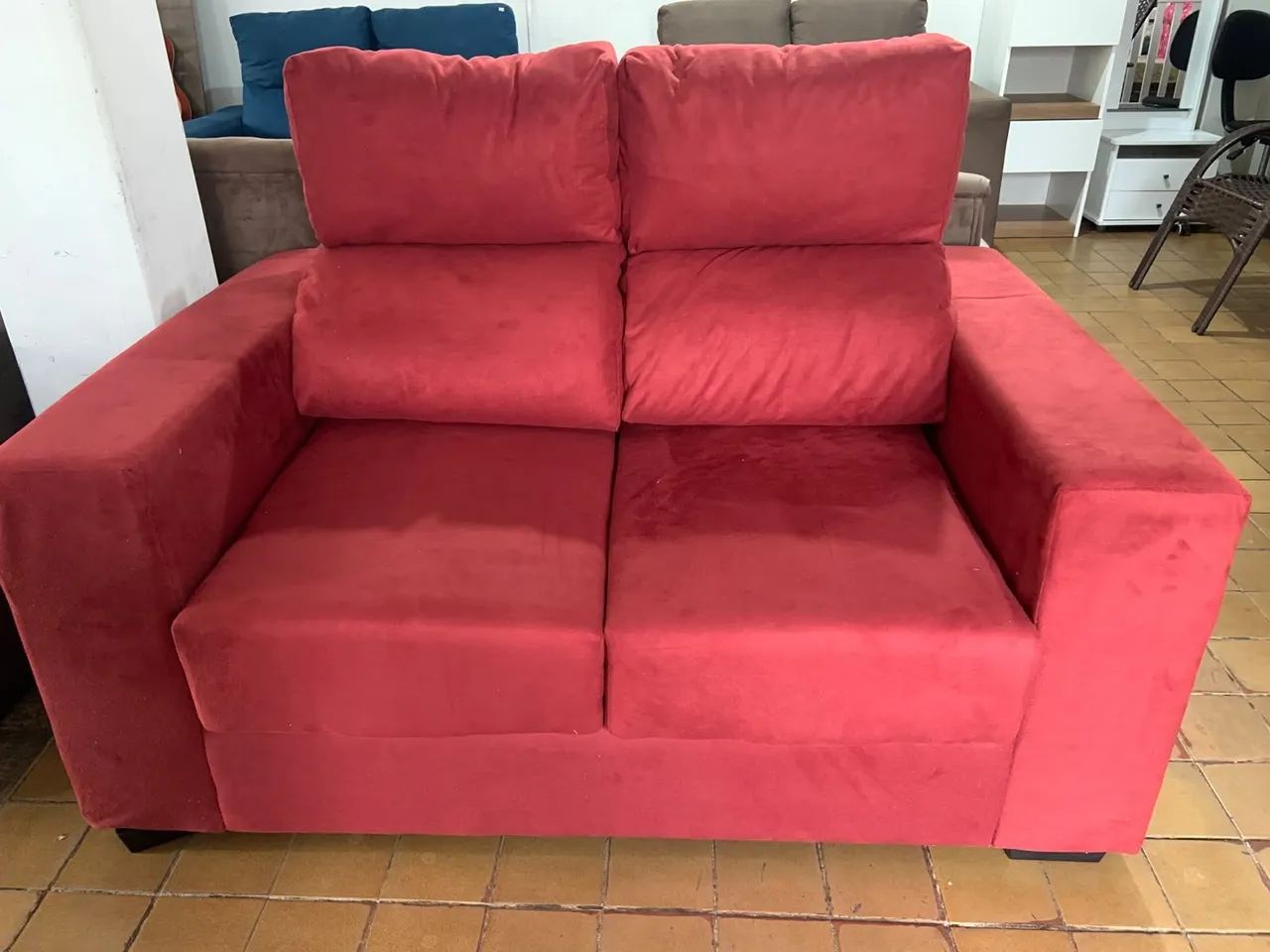 Sofá 2 lugares retrátil e reclinável  - Foto 2