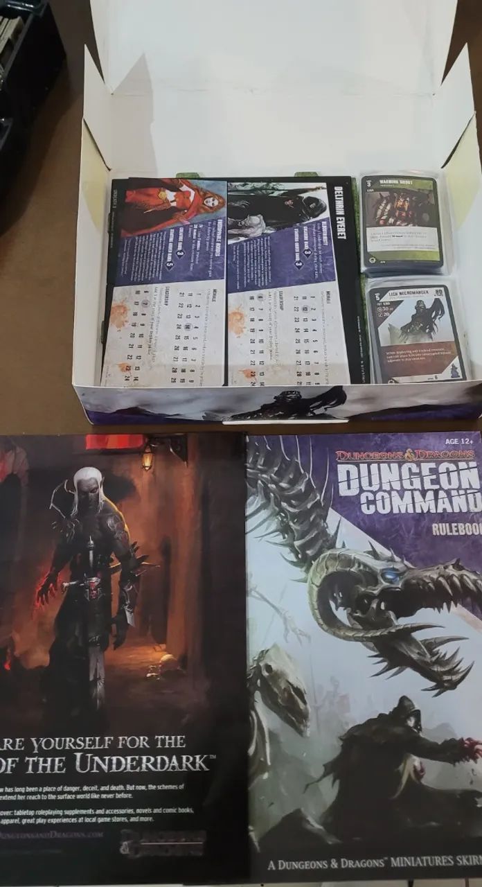 Dungeon Command Curse of Undeath - jogo de tabuleiro - Foto 4