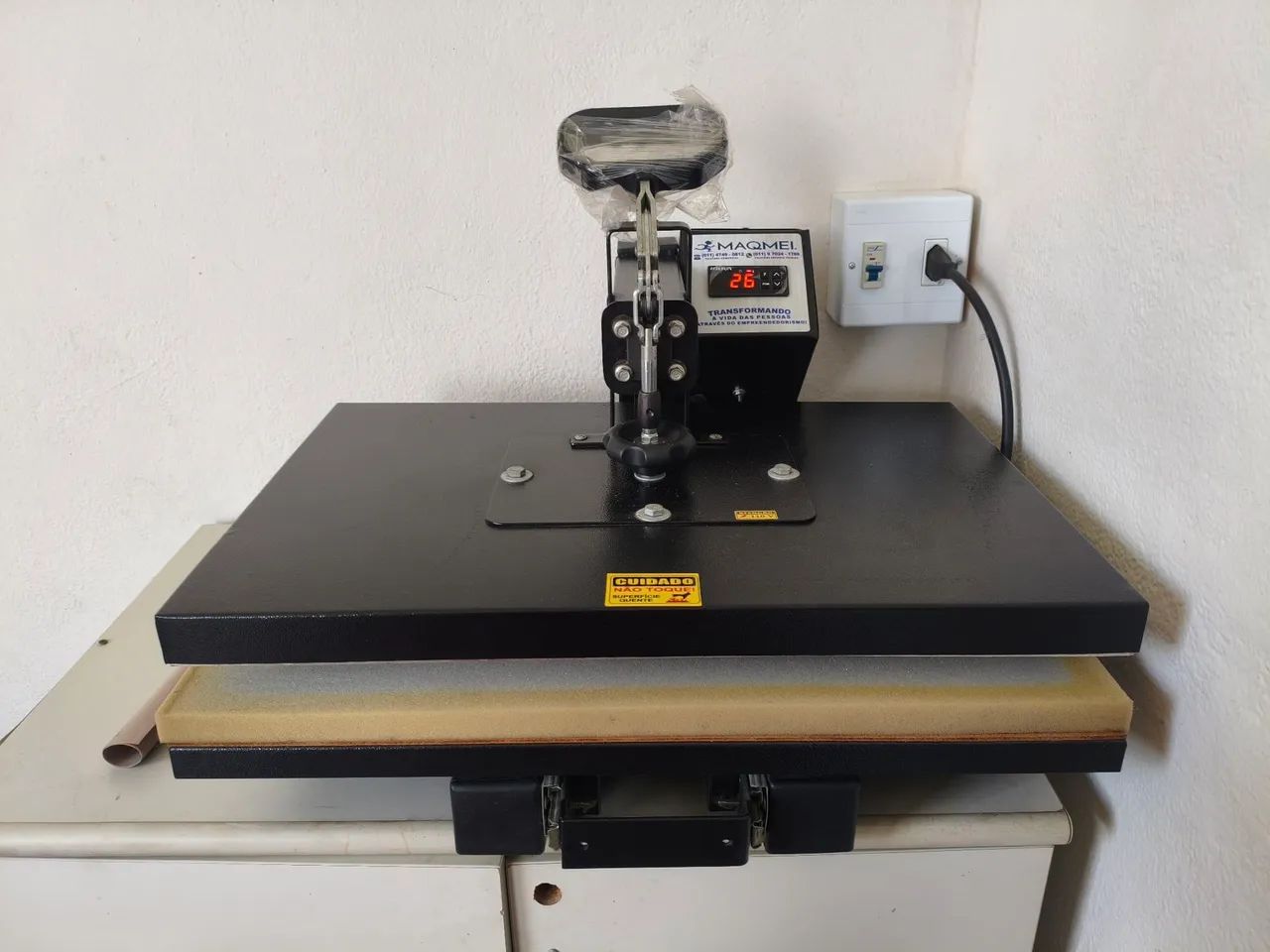 Prensa Térmica 40x60 MAQmei 127V - Foto 2