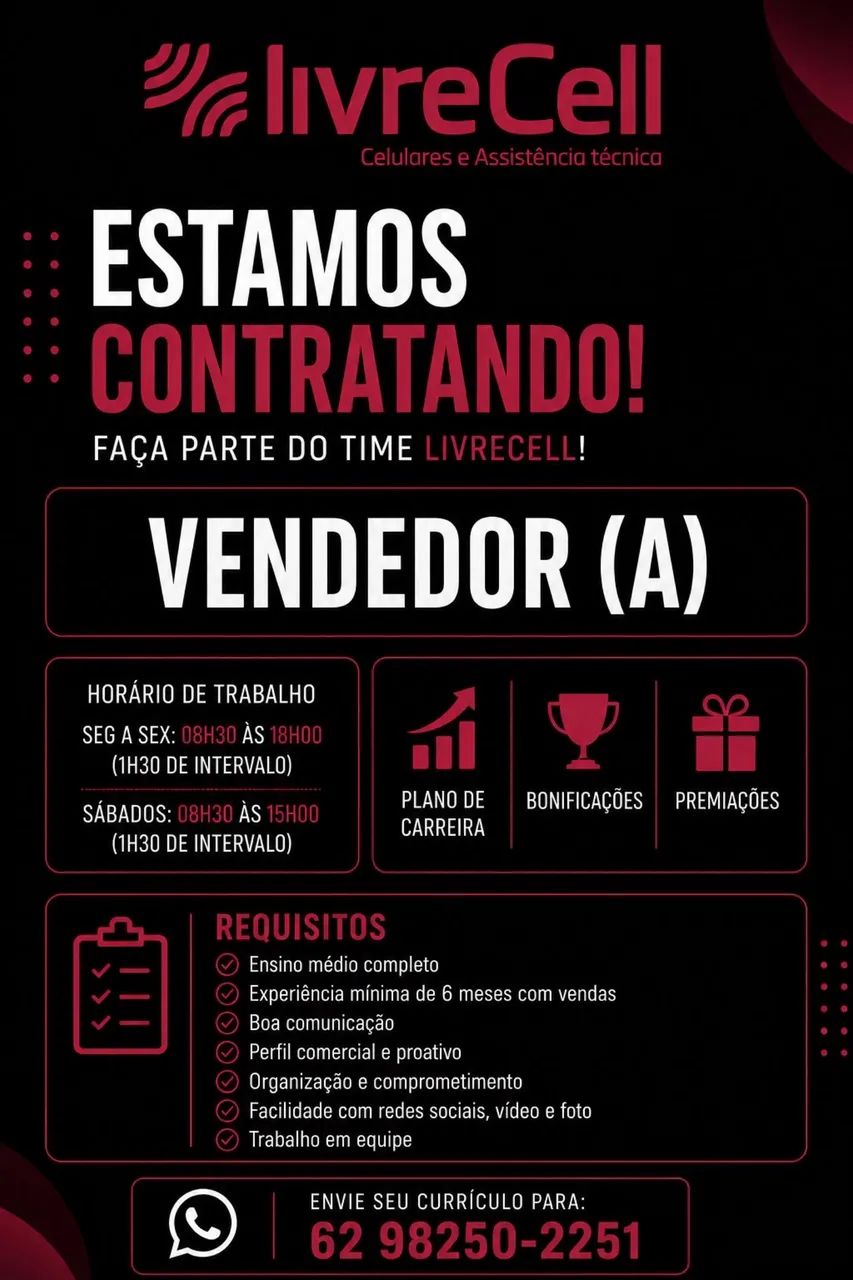 2 vagas para emprego / Vendedor e Marketing - Foto 2