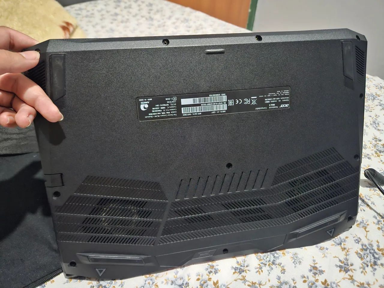 Notebook gamer acer an515 57 (placa mae queimada sem concerto) - Foto 3