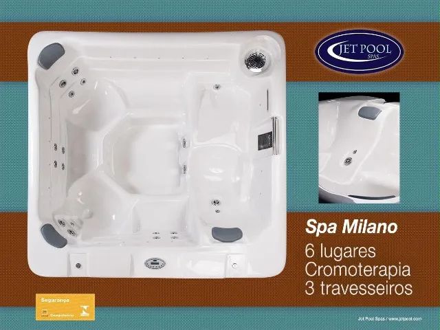 Jacuzzi/Spa branco  - Foto 4