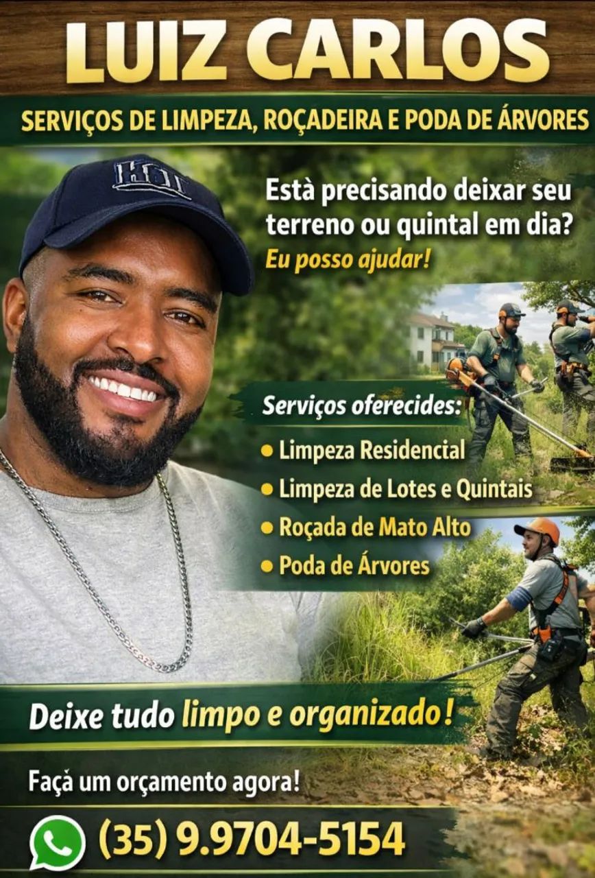 servicos com roçadeira 