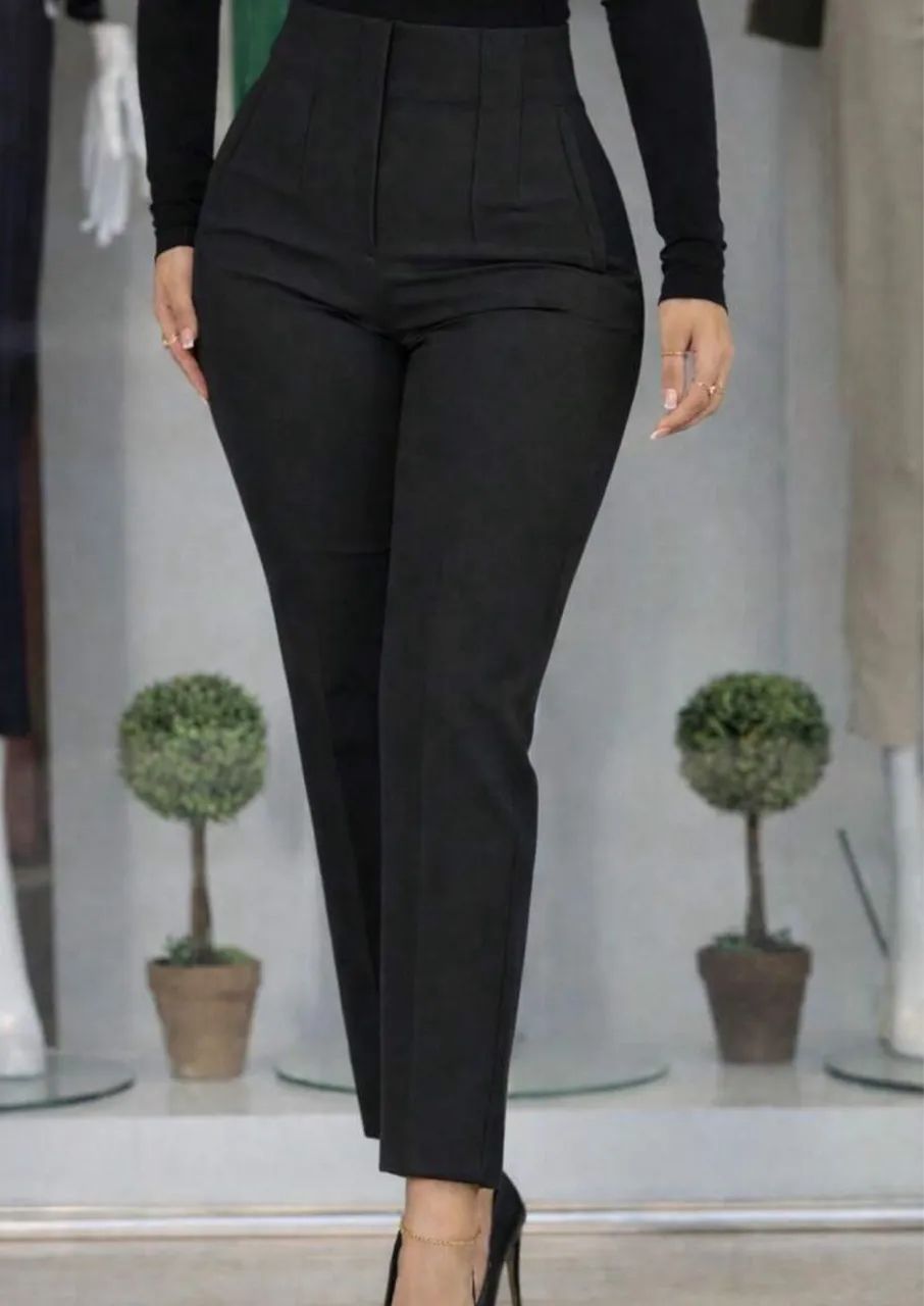 Calça preta feminina - Foto 2