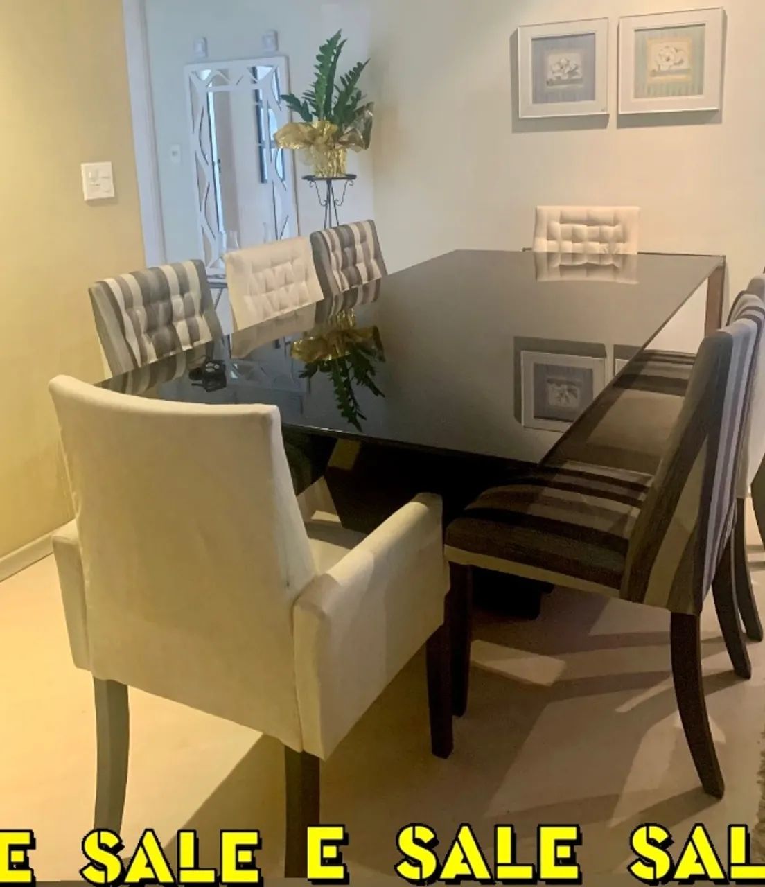 Mesa Retangular de Sala de Jantar ?Jogo Completo?, - Foto 4