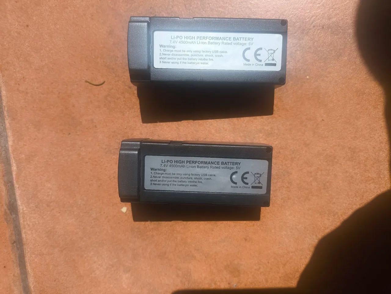 Kit 2 Baterias Drone L600 Pro Max 7.4V 4500mAh - Perfeito Estado - Foto 2