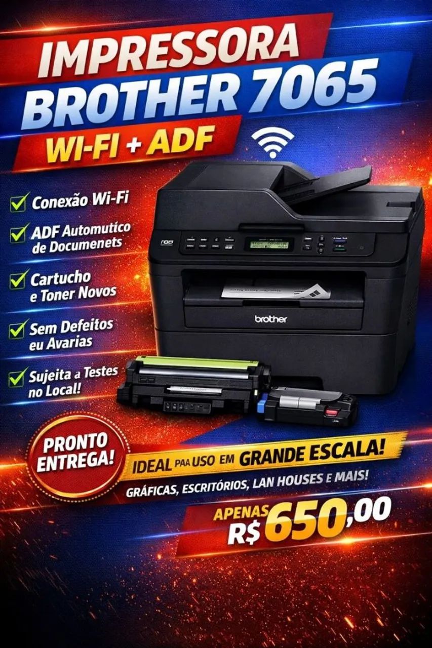 Impressora brother 7065