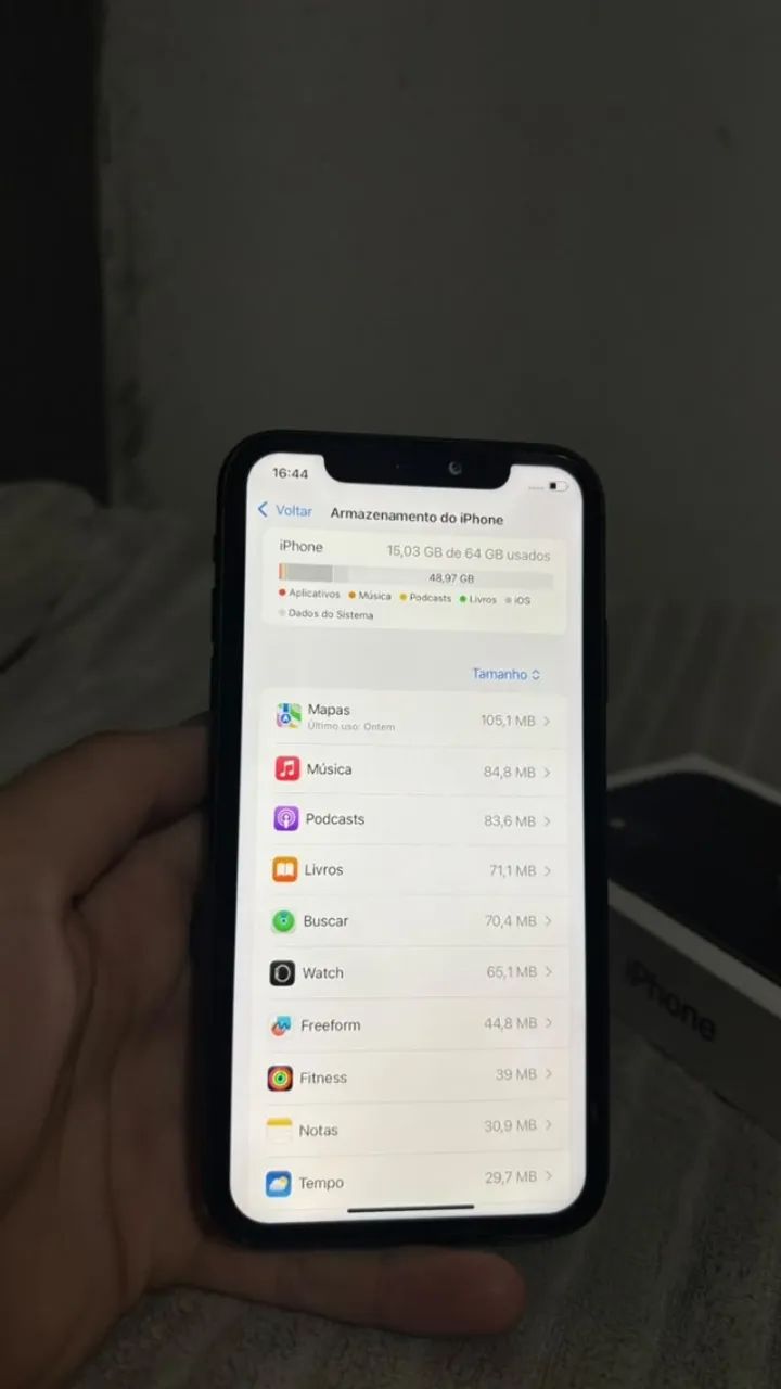 iPhone 11 64GB - Bateria 100% + Caixa + Cabo - Foto 5