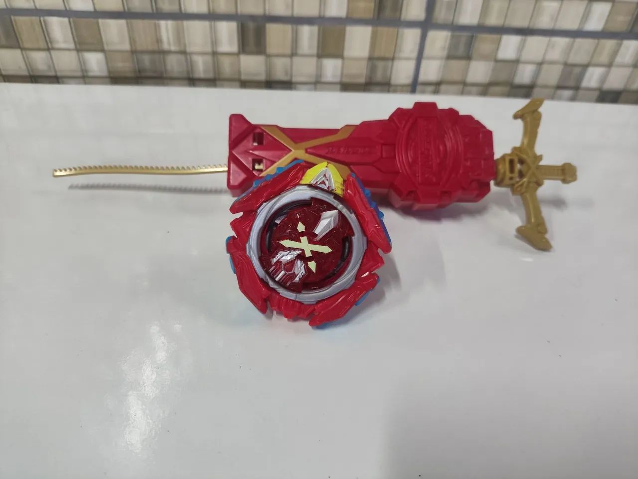 Beyblade Xcalius Power Speed Launcher Set - Hasbro - Foto 2