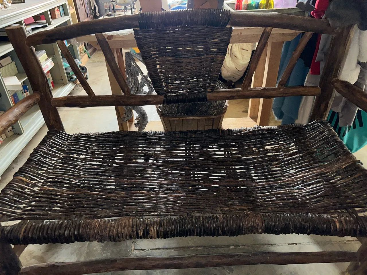 Conjunto Sofá, Poltronas e Mesa de Centro de Cipó  - Foto 4