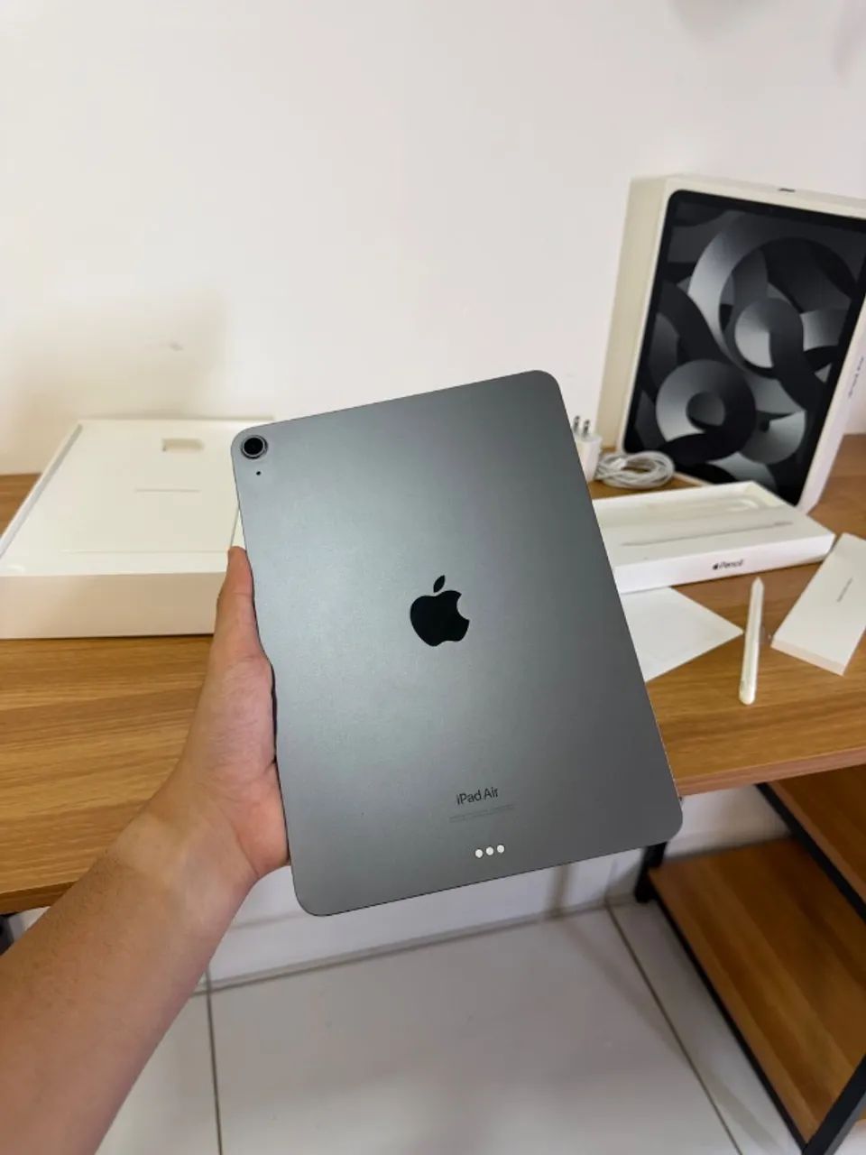 iPad Air M1 256GB Com Apple Pencil Original 