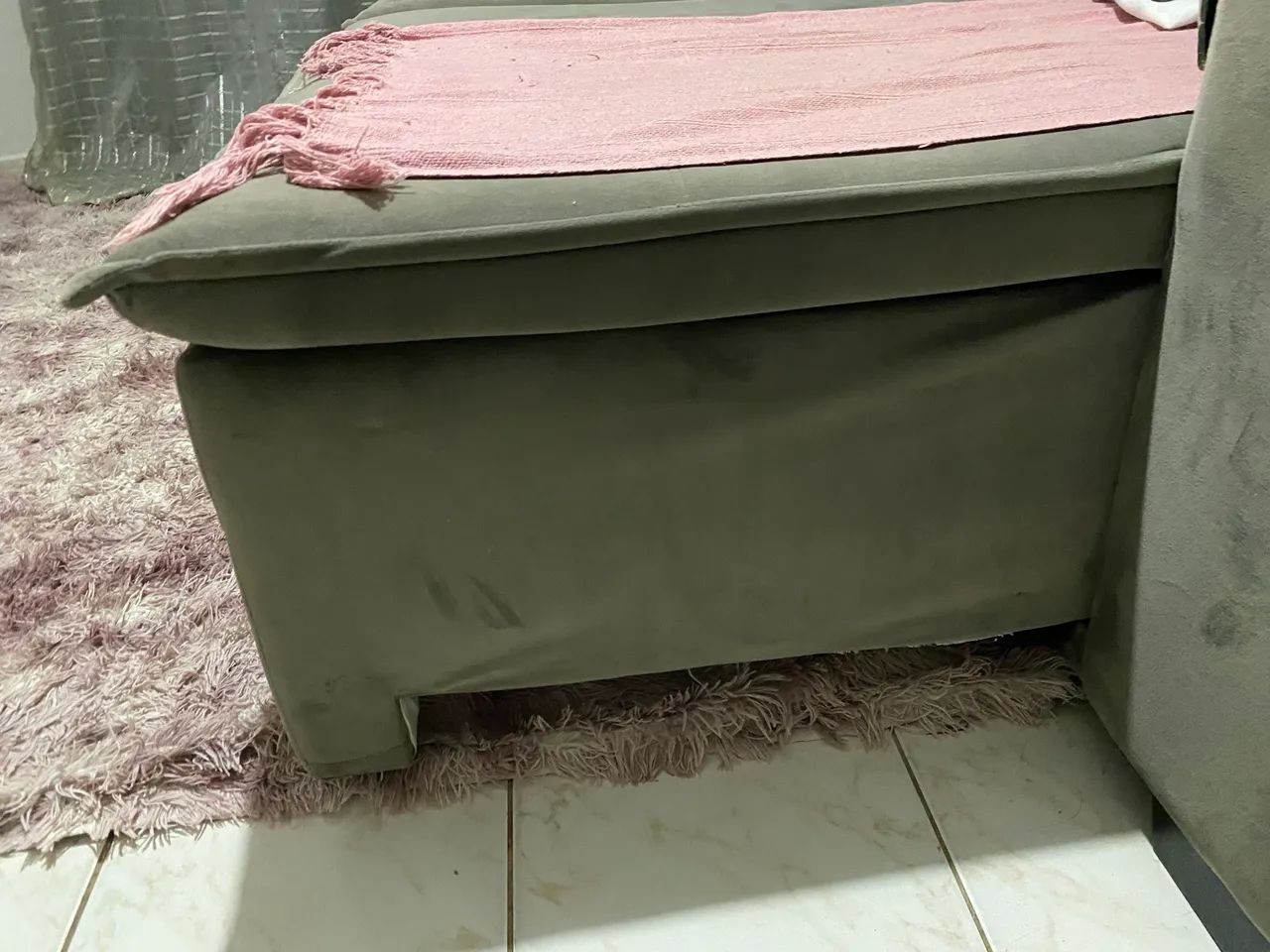 Lindo sofá retrátil e reclinável 2,50 mt ótimo estado - Foto 2