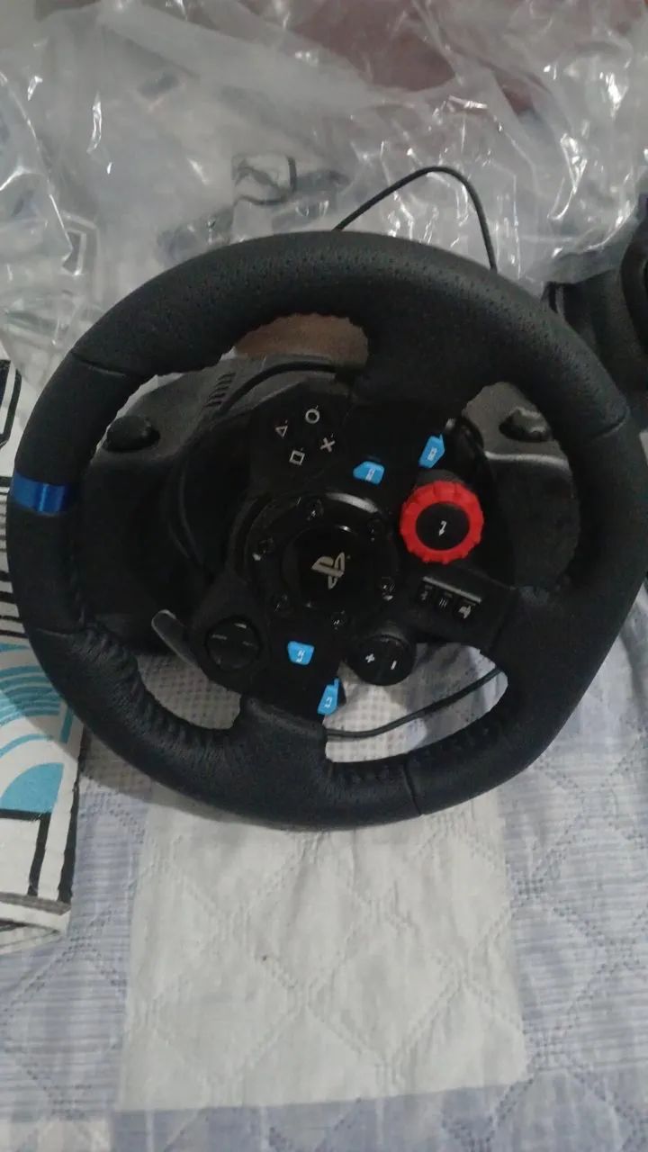 Volante e pedal Logitech G29 Driving Force Para Ps3/ps4/Ps5 e PC - Foto 5