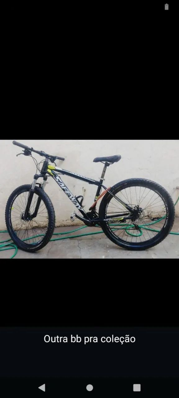 Bicicleta safeway importada aro 29 acompanha capacete, lanternas, capacete e oculos - Foto 2