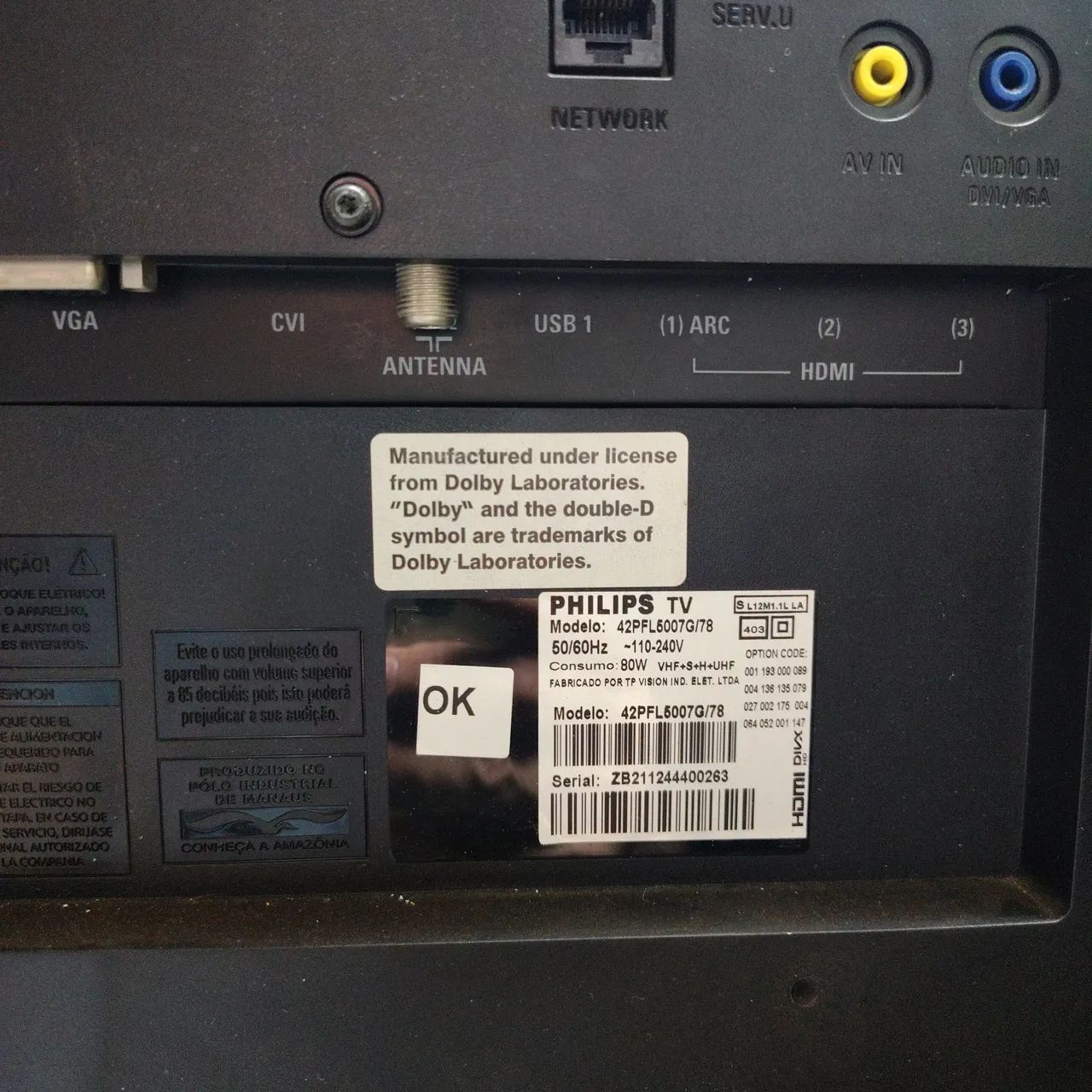 Tvs 39 LG 3d e Philips 42 com defeito - Foto 4