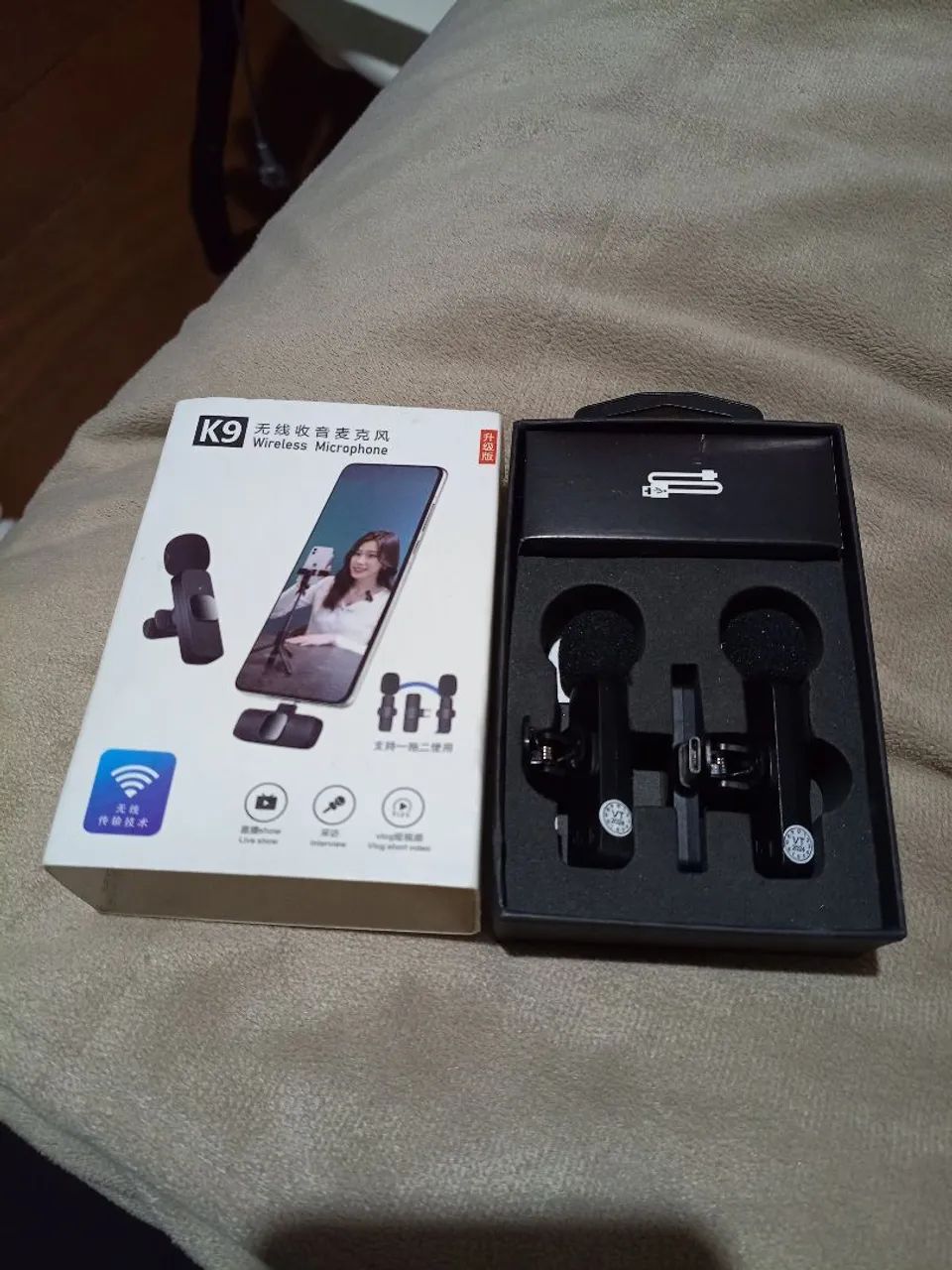 Estabilizador de celular Gimbal S5B + microfone! - Foto 3