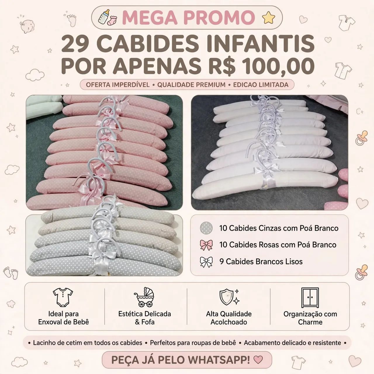 Vendo cabides 