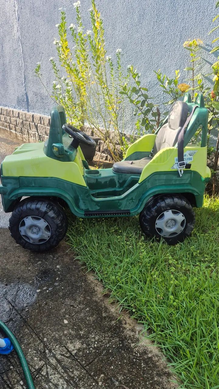 Carrinho De Passeio / Pedal Infantil Diipi Calesita Verde - Foto 2