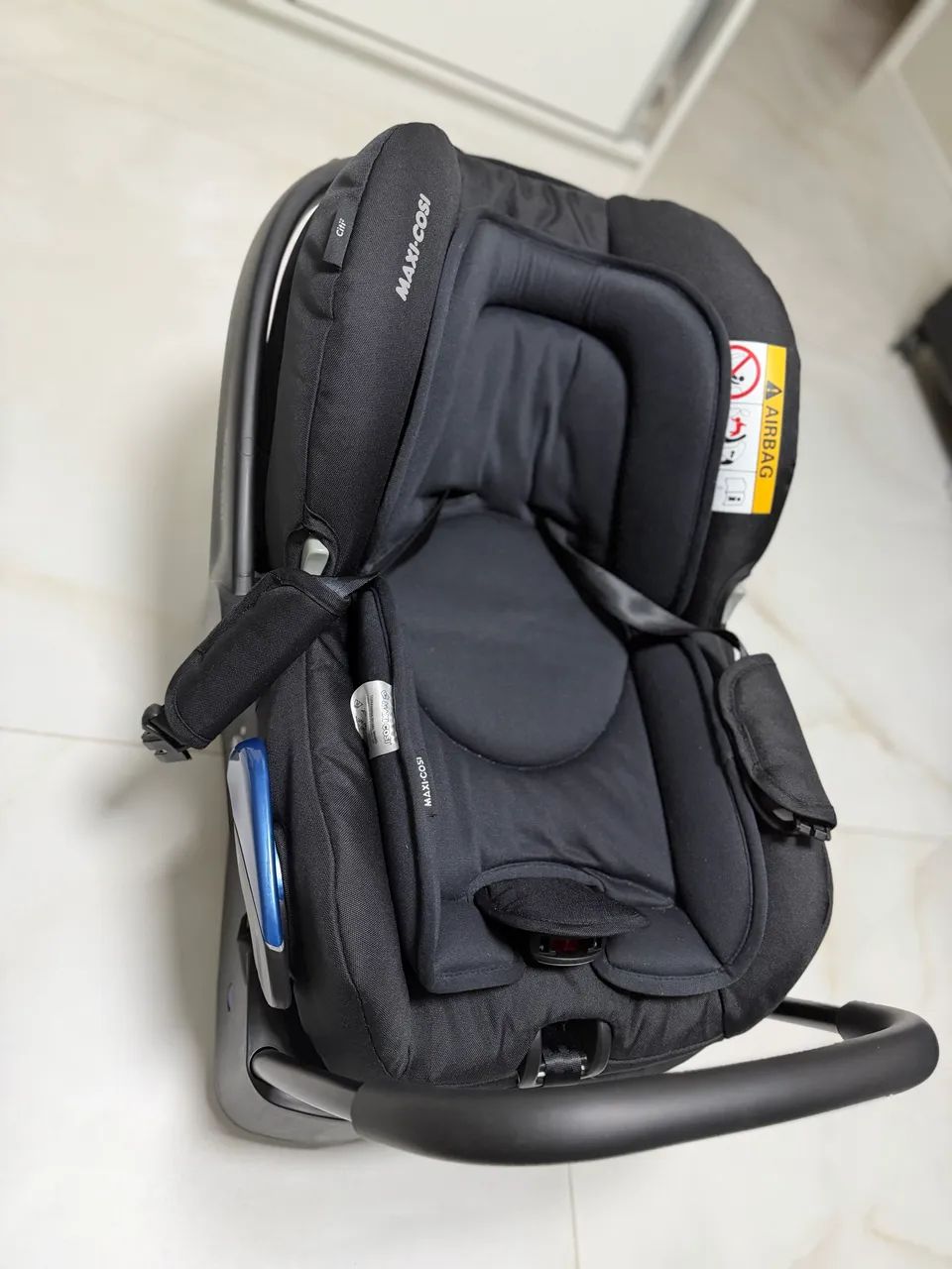 Bebê conforto Maxi-Cozi com Base - Black  - Foto 4