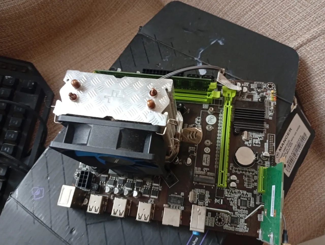 Xeon 2430 + placa mãe + cooler + memória ram  - Foto 3