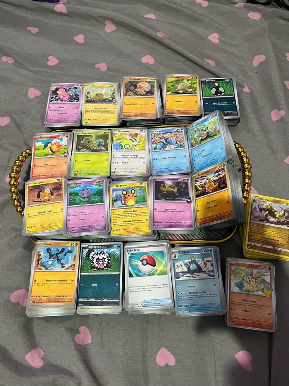 Bulk Cartas Pokémon mais de 2000