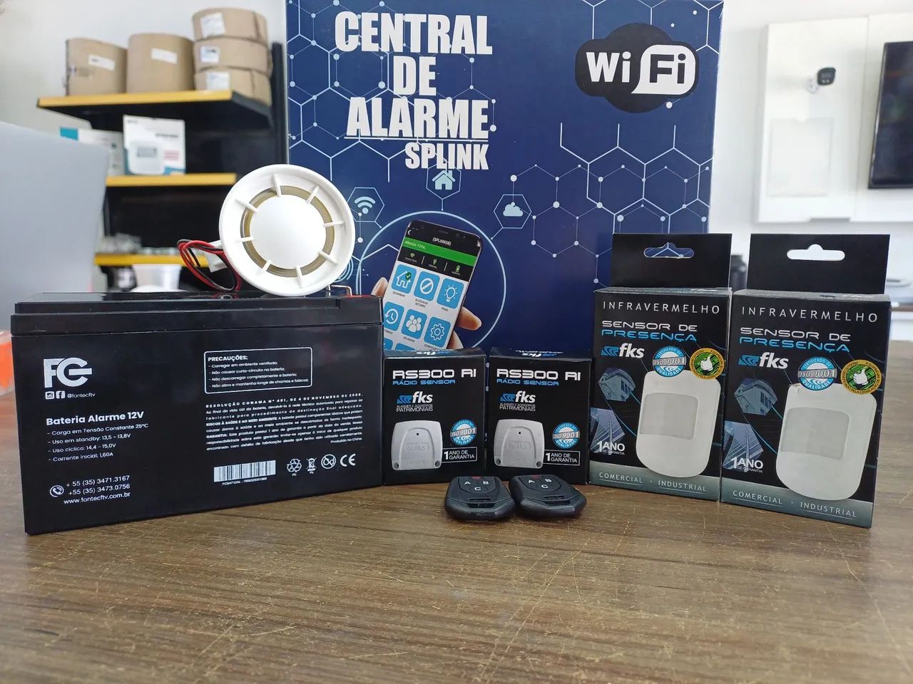 Kit alarme wifi 