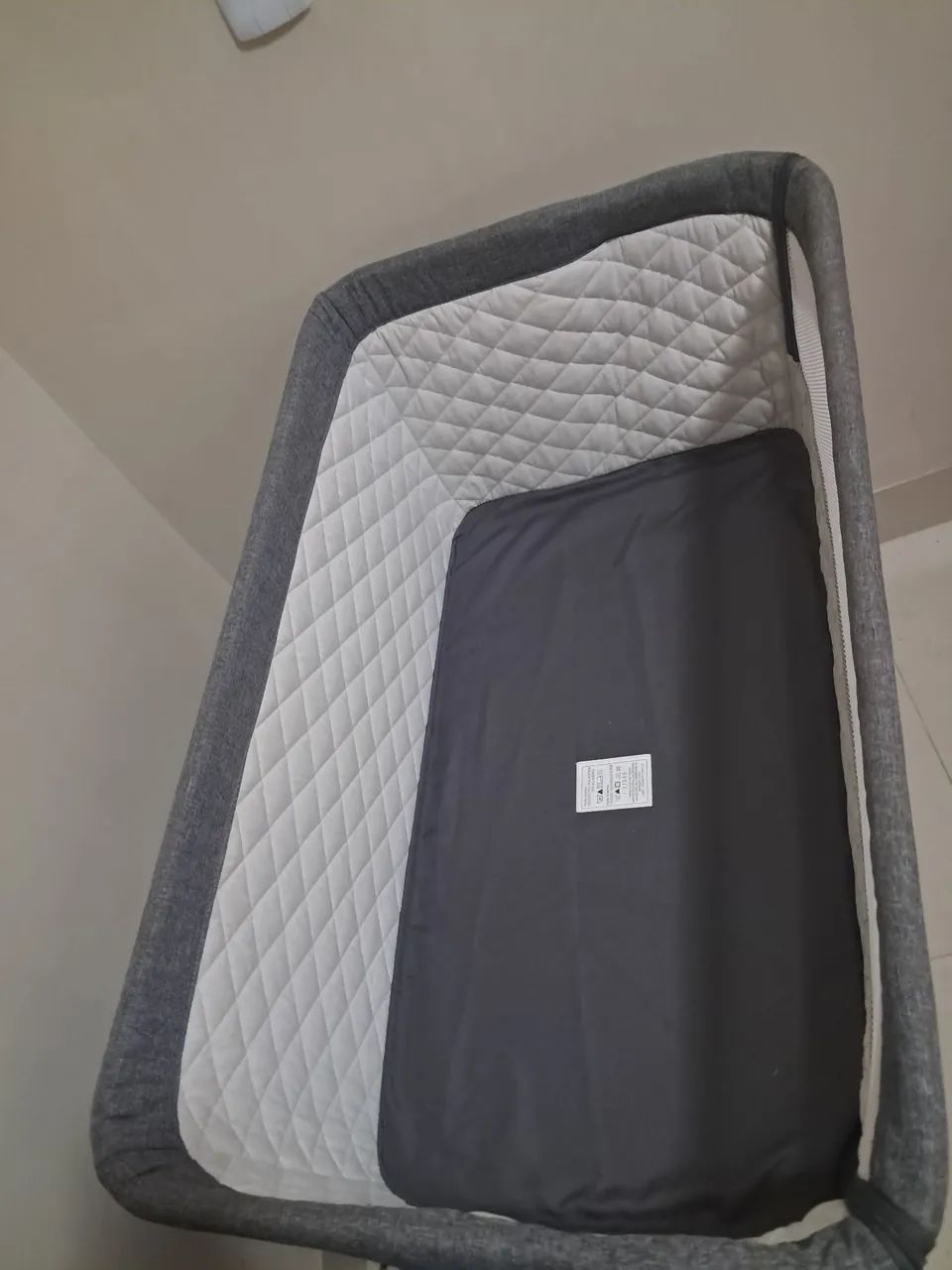 Berço portatil aclopado cama galzerano - Foto 4