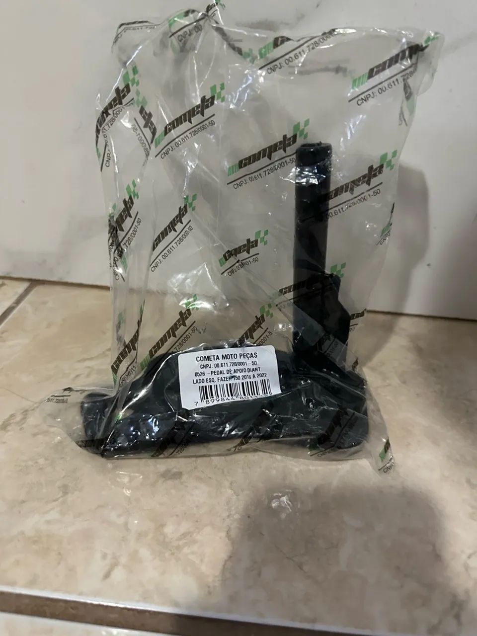Estribo Pedal Apoio Esquerdo Yamaha Fazer 150 16- 22 Cometa - Foto 3
