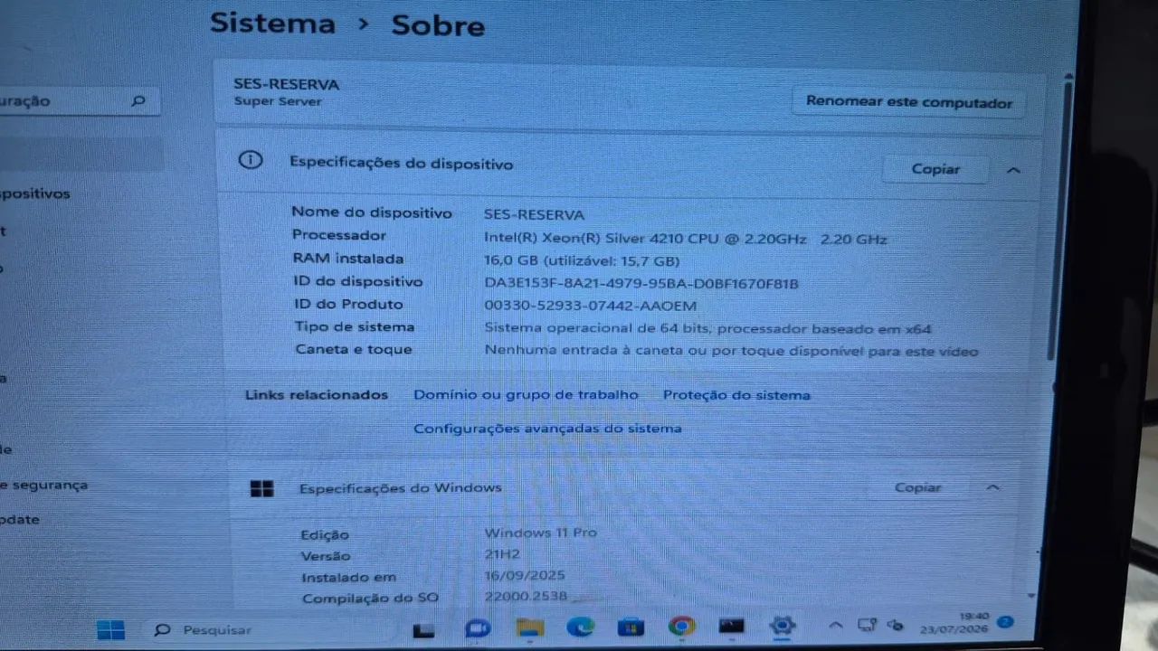 Servidor SDC 206s com 12Tb de armazenamento novo - Foto 2