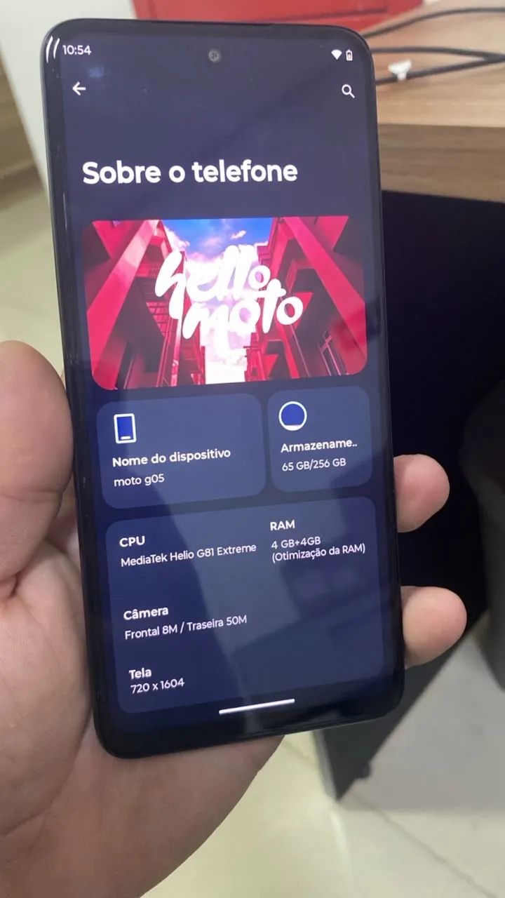 Telefone novo sem marca de uso 