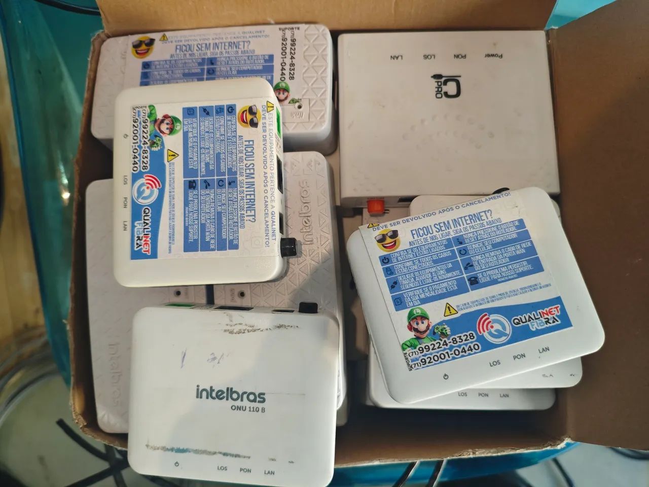ONU xpon Intelbras e c-pro - Foto 3