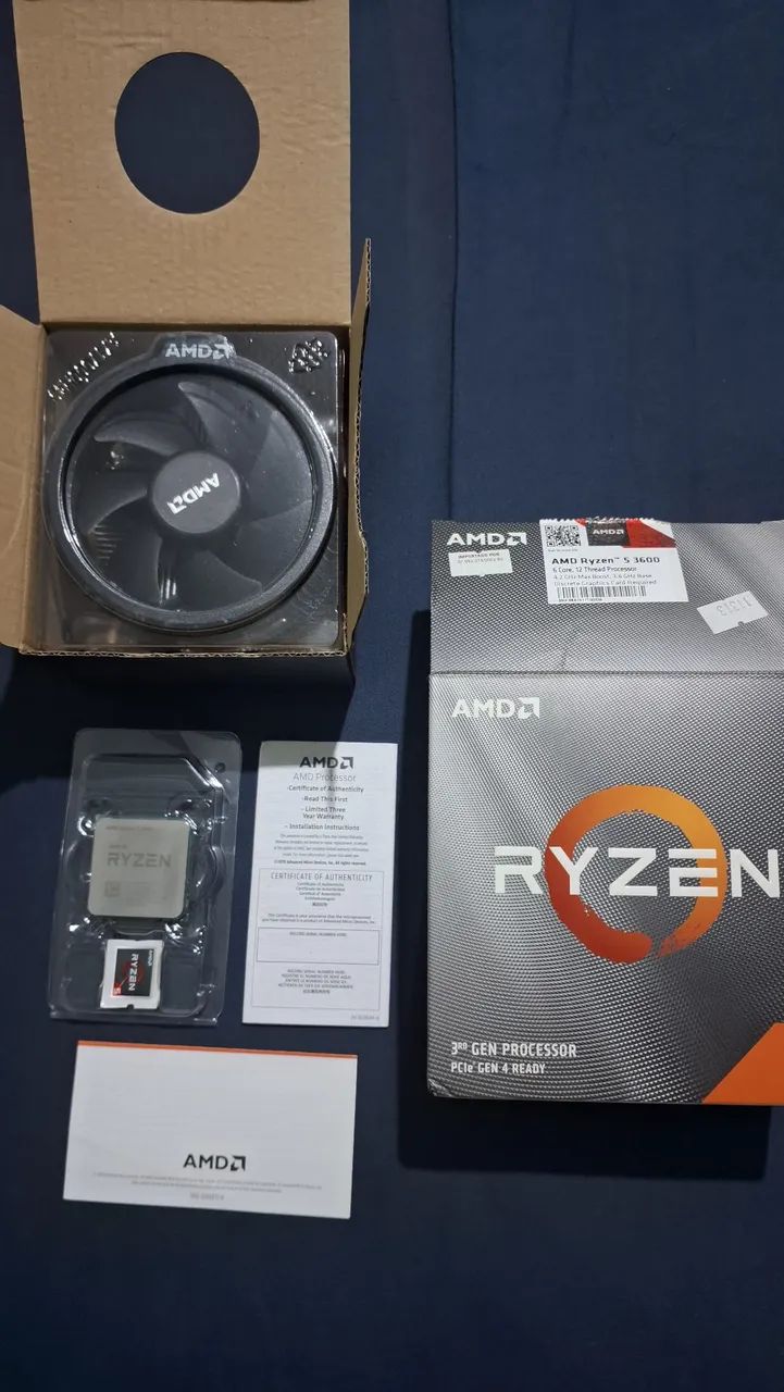 Processador AMD Ryzen 5 3600 (6 Core/12 Thread) - Caixa Original +