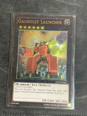 Yugioh!!! Gauntlet Launcher LTGY-EN045 Ultimate Rare