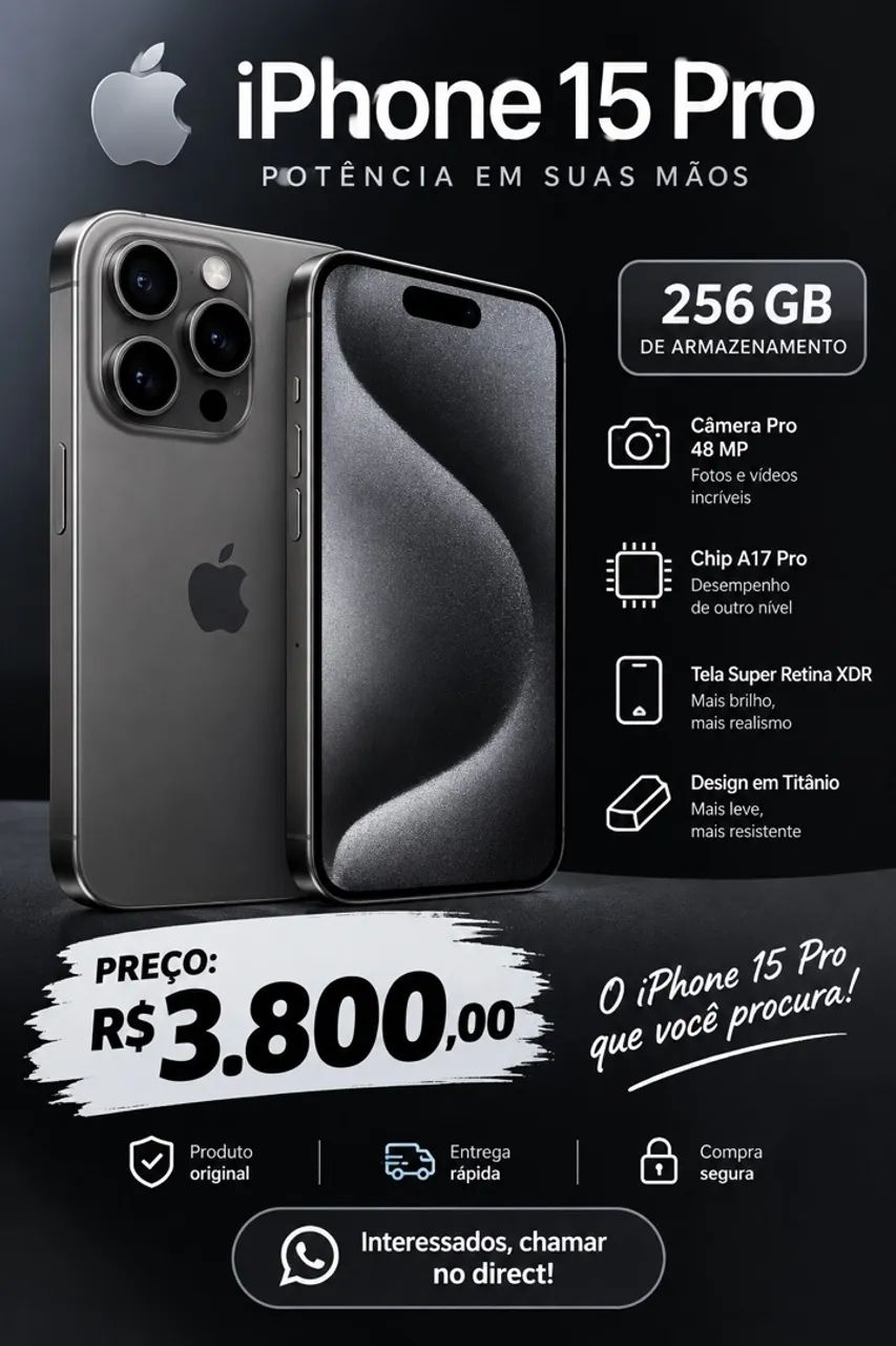 iPhone 15 pro 256