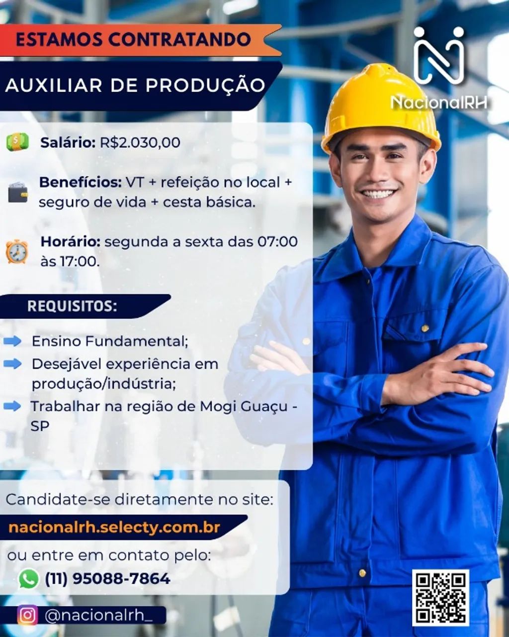 Auxiliar de Produção