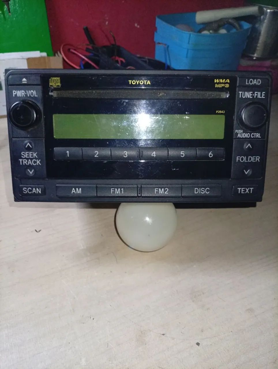 Rádio original da Toyota - Foto 2