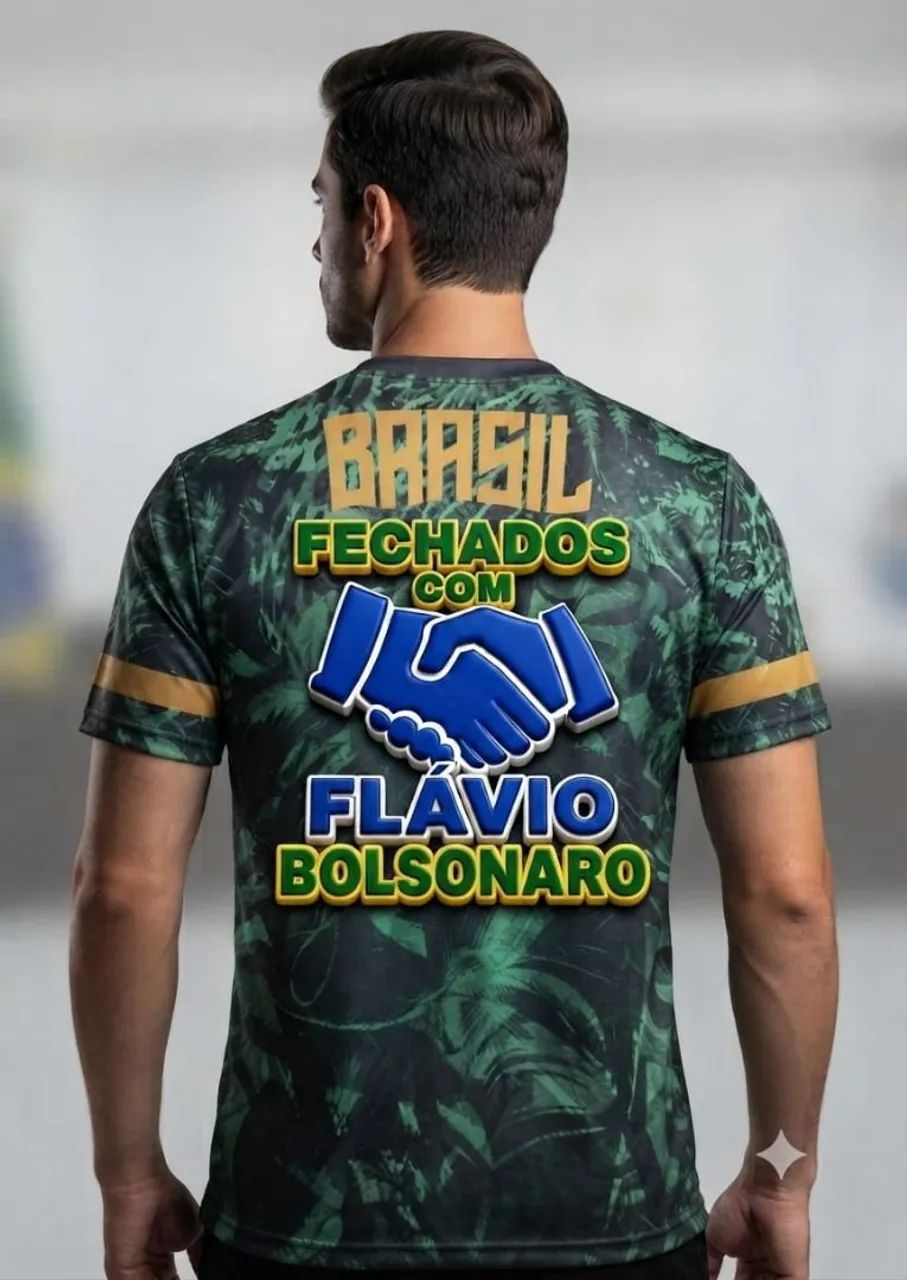 Camiseta Flávio bolsonaro - Foto 4