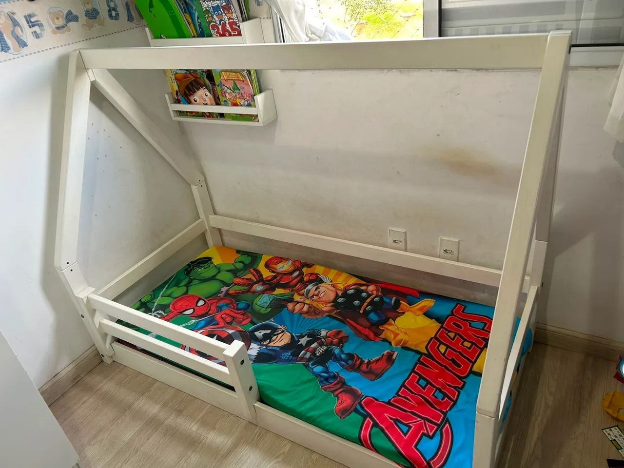 Cama infantil com colchão  - Foto 2