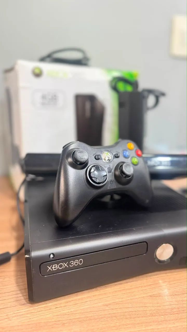 Xbox 360 Slim na caixa - Foto 5
