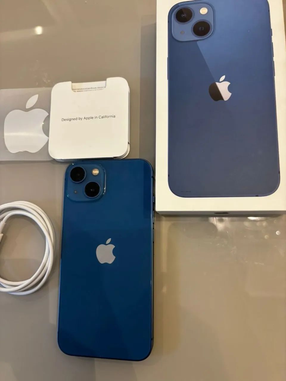 iPhone 13 256gb Impecável, Tudo original, completo caixa e cabo, Ac cartão, Entrego - Foto 3