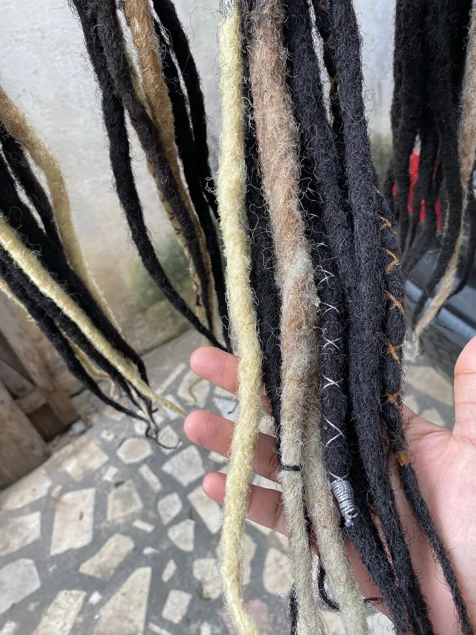 Dreads sintéticos removíveis  - Foto 3