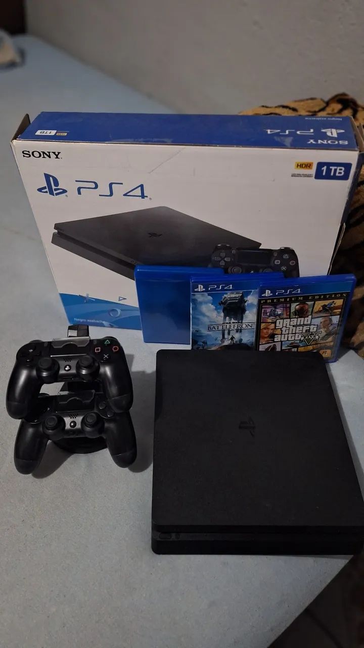 PS4 SLIM 1TB - Foto 2
