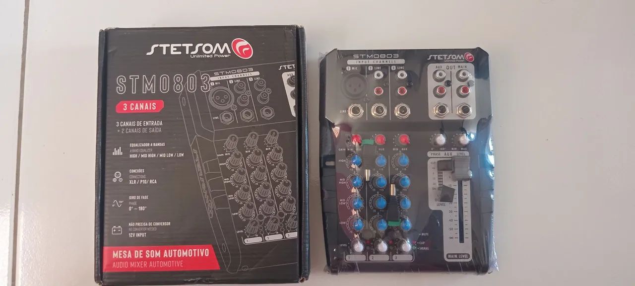 Mesa stetsom 3  canais NOVA