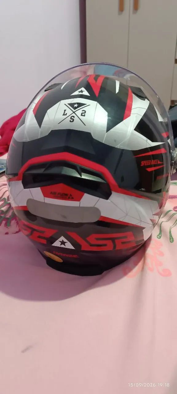 VENDO CAPACETE LS2 SEMI-NOVO  - Foto 2