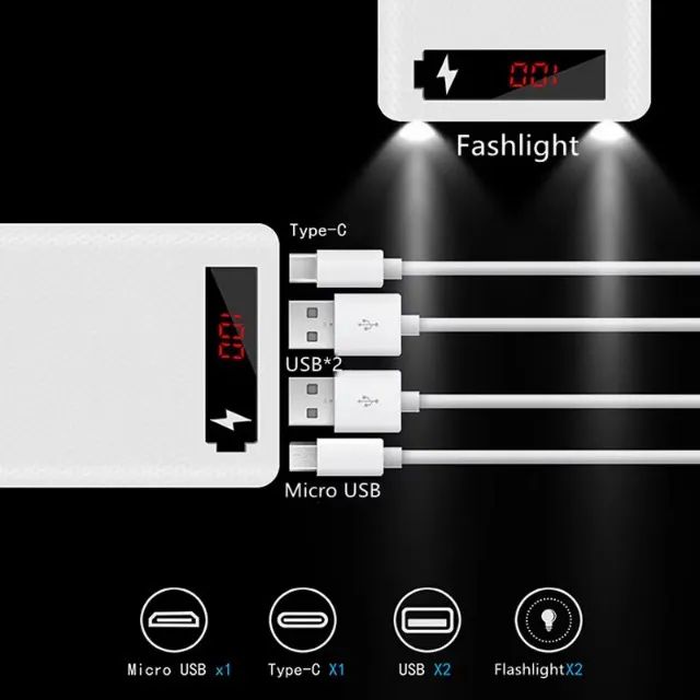 Super Powerbank de 22.000mah (Carga Real) - Foto 4