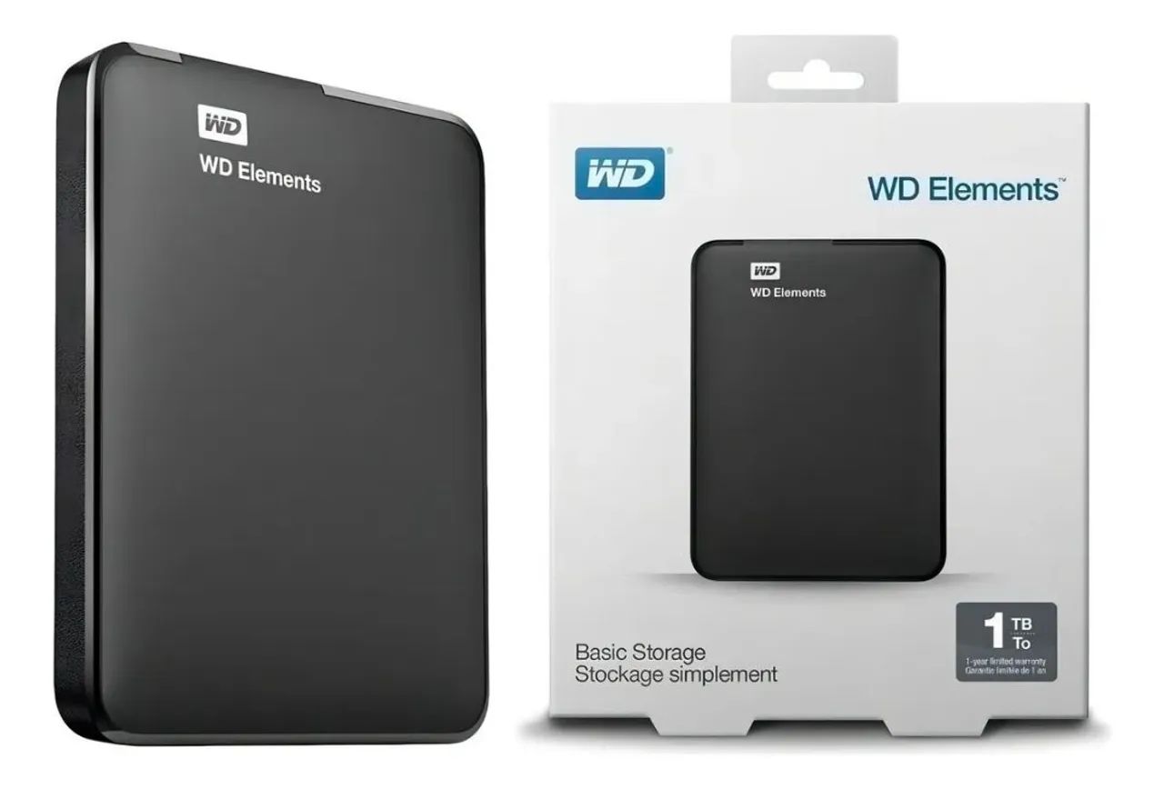 ?HD Externo WD Elements 1TB - Lacrado (Oferta Especial) - Foto 3